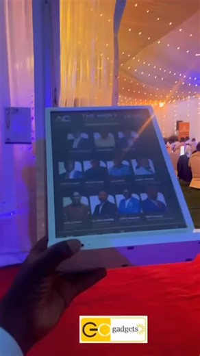 GO-GADGETS-EXPERIENCE on Instagram: "Our LED table talkers with QR codes didn’t just light up the tables — they connected guests to information that mattered"