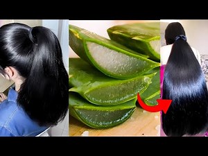 सुबह बाल धोने से पहले Aloe Vera इस तरह लगालो बाल इतने लंबे, घने, सिल्की, शाइनी हो जाएंगे Hair Growth