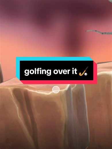 لعبة golfing over it: تجربة حماسية وغضب