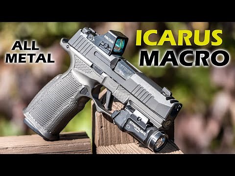 Icarus Precision P365 X-Macro "Metal" Grip Module... Curves!