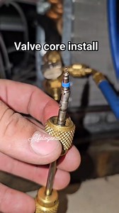 118K views · 336 reactions | Valve core install #everyone #refrigerationtech #hvactech #mechaniclife | Alfe Logente | Facebook