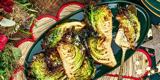 Parmesan Cabbage Wedges