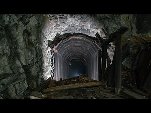 Inside a Collapsed Train Tunnel (Site of terrible 1910 avalanche)