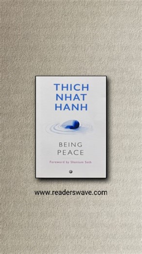 Karunesh | Book Blogger 📚 | 📖 | Book: Being Peace by Thich Nhat Hanh Being Peace is a simple and soothing guide to living with more presence, compassion, and... | Instagram