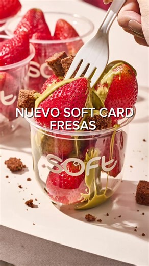 Ahora tus fresas en Soft suman puntos Ven por tu Soft Card fresas Al completar 10 compras llevas 1 gratis. Aplican T&C