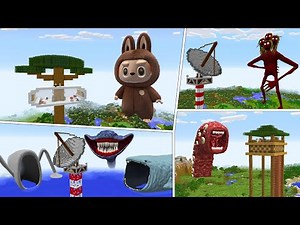 COMPILATION OF BEST SHIN GIANT MONSTERS in Minecraft Part 2 - Gameplay