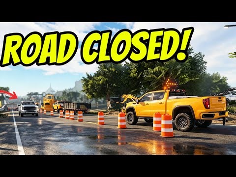 I Shut Down The Busiest Road In APM To See If Players Would Follow! (Roblox American Plains Mudding)