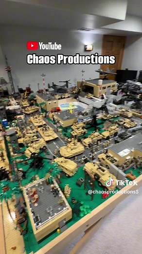 Lego Military Base FULL TOUR on Youtube (Chaos Productions) #legomilitary #lego #military