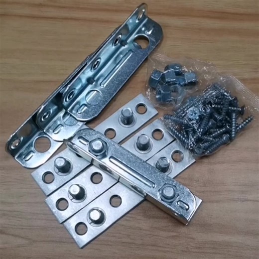 Heavy Duty Metal Bunk Bed Connector Hooks Hinges Rail Fasteners With Steel