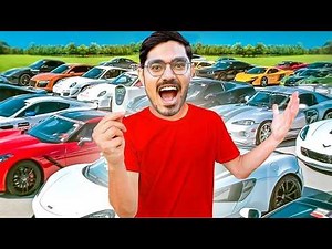 Driving 12 Super Cars in Public: People went crazy after seeing 12 super cars. Hilarious Public R...