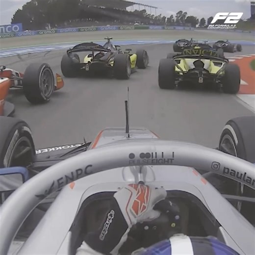 51K views · 242 reactions | Ride on board with Paul Aron as he climbs up the pack at the start of the Sprint  | FIA Formula 2 | Facebook