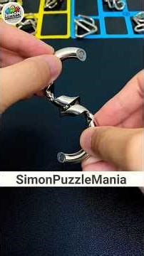 Beyond the Spiral, The Hidden Geometry of the Interlocking Rings #shorts #puzzle