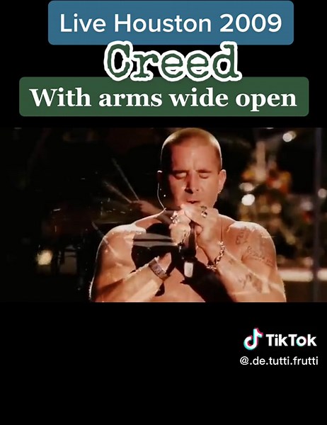 Creed Live in Houston 2009: With Arms Wide Open