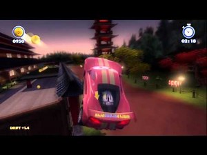 2nd level Bomb Squad on Cars from Kinect Rush A Disney Pixar Adventure