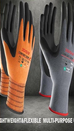 12 Heavy-Duty Nitrile Work Gloves - £15.99