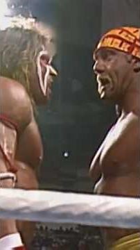 Hulk Hogan Ultimate Warrior WrestleMania 6 WWF championship #wwe #wwf