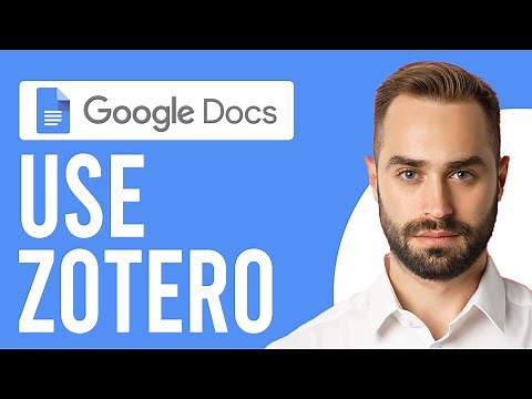 How to Use Zotero in Google Docs (How to Cite with Zotero in Google Docs)