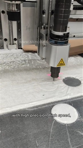 Oscillating Knife Cutting Machine for GasketRubber Silicone CE Certified#cnc