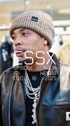 ESSXNYC on Instagram: "SHOPPING WITH ESSX: EPISODE 5 - @nolimitherbo New episode of Shopping with ESSX! Chicago’s own G Herbo joins us for an exclusive conversation. We dive into his growth as both an artist and a parent, the influences that shaped his journey, his latest music, and what’s next. Guest: G Herbo | @nolimitherbo Host: Malaye Diakhate | @malaye__ Filming: OOMO Studio | @wonderworkr Editing: OOMO Studio | @wonderworkr Website: essxnyc.com Instagram: essxnyc TikTok: essxnyc"