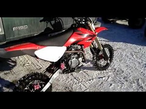 Honda CRF70 Mod rev and ride