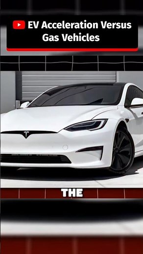 EV Acceleration Versus Gas Vehicles #shorts