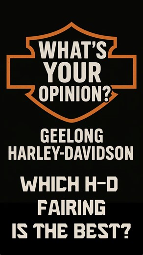 Which Fairing is the best? GH-D Opinions | Geelong Harley-Davidson
