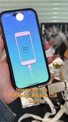 The Smart Backup USB Stick for Phones, Tablets & Computers#jsljdtdc#usbdrive#giftideas#AutoBackupUSB