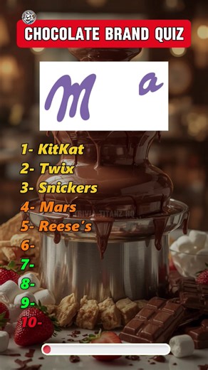 Only Real Chocolate Lovers Can Pass This Quiz 🍫🔥#chocolatequiz #guesschallenge #foodquiz #chocoholic #sweettooth #brandquiz #viralchallenge #fyp #reels #tiktoktrend #candylover #quiztok #trendingnow #funquiz #snackquiz | Earn through YouTube Automation