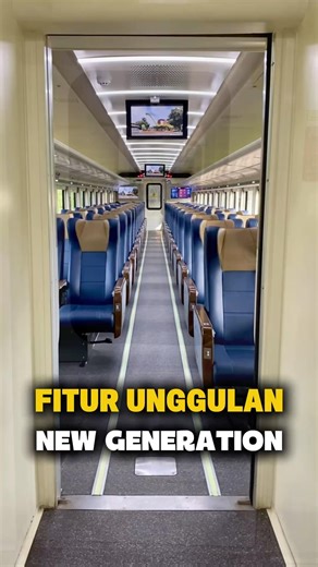 Fitur Canggih Rangkaian Kereta Api New Generation Yang Belum Banyak Orang Tau‼️#keretaapi #haribagus