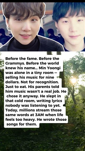 Suga Once Tried To Sell His Songs For $9 Just To Buy Food
