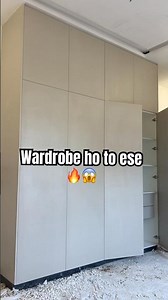 Modern Modular Wardrobe 🔥 | Smart Storage for Small Rooms