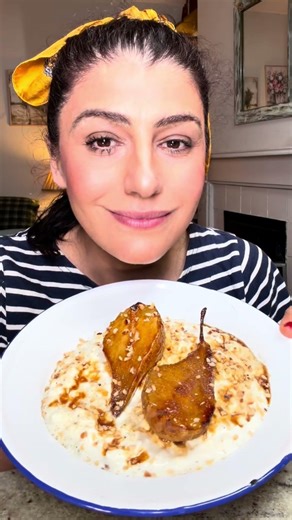 Cottage Cheese with Pear - Hight Protein Dessert