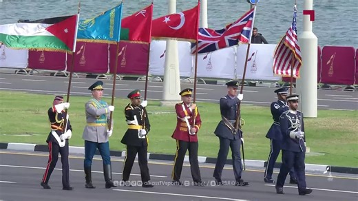 AlKass Sports Channels on Instagram‎: "شووف | جانب من عرض المسير الوطني.. مشاركة الفرق الدولية #بكم_تعلو_ومنكم_تنتظر #اليوم_الوطني #قنوات_الكاس || #منصة_شووف"‎