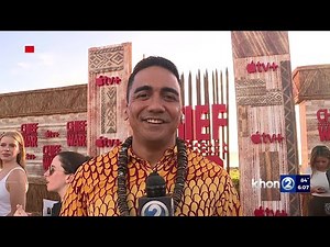 Hawaii's Jason Momoa comes home for 'Chief of War' premiere