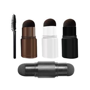 [Hot Item] 1.8g Customizable One-Step Makeup Round Eyebrow Powder Stick Hairline Shadow Bottle