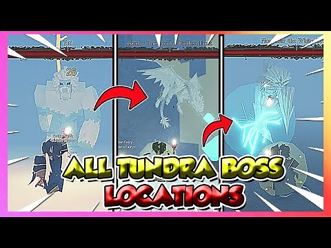 Rune Slayer All Tundra Boss Location Fast + Full Guide! (Yeti,Ice Dragon,White Dread Golem)