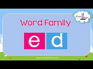 FootStep Phonics - ED Word Family
