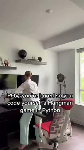 Coding a game in Python #shorts #python