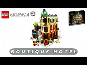 Lego Creator Expert Boutique Hotel (10297) - Speed Build