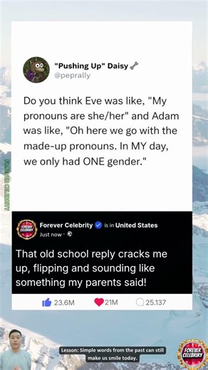 That Classic Reply To The First Pronouns Conversation Hits Different