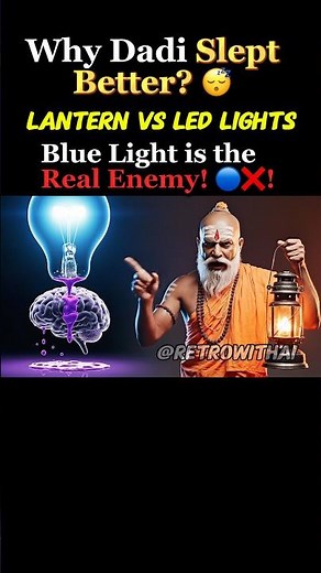Why Modern Bulbs Are Destroying Your Sleep? (The Science of Lanterns) 🕯️💡