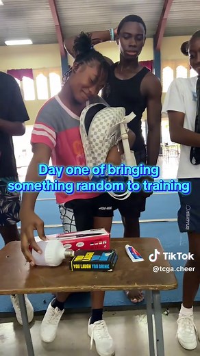 Cheer Team's Fun Challenge: Day One of Random Training