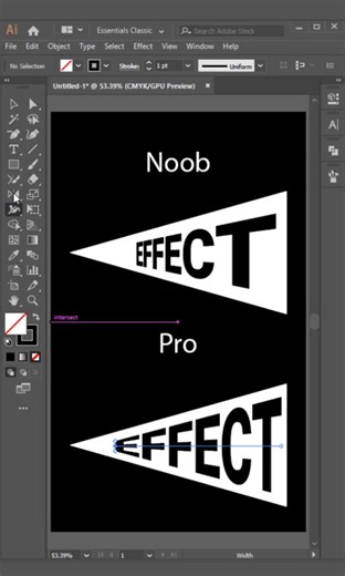 Perspective text inside shape #illustrator #adobephotoshop #adobeillustrator #graphicdesign #design