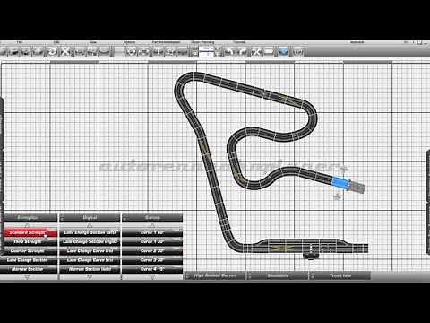 Carrera slottrack building / designing with Autorennbahnplaner III (Red Bull Ring)