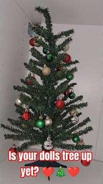 Ellowyne And Rufus Are Decorating The Doll House Tree!