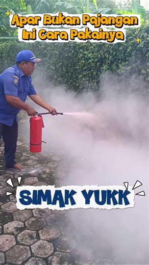 Cara pakai APAR 🔖 Save | 💬 Tanya | 🔁 Share #videotutorial #tipspraktis