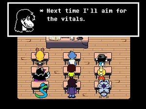 Deltarune Chapter 2 - What happens if you don't speak to Alphys in Chapter 1