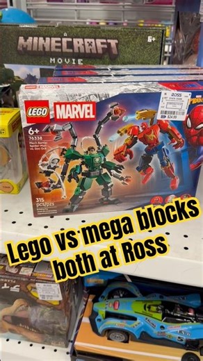 LEGO Mega Suit Spider-Man vs Doc Ock & Mega Bloks Halo Infinite Found at Ross?! 🕷️🎮🔥 HUGE FINDS!
