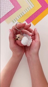 DIY bird keychain #diy #diyideas #handmade #craft #craftideas #shorts