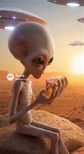 👽Meet Alien Paul — The Ultimate Pizza Loving Extraterrestrial 🍕